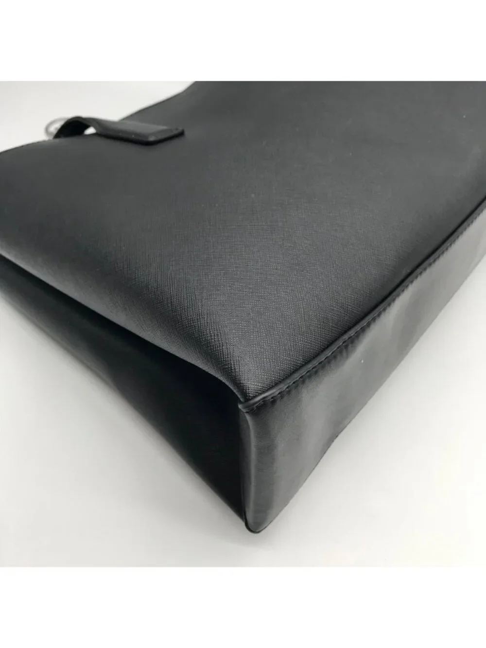 Michael Kors Black Ruthie Leather Tote Bag